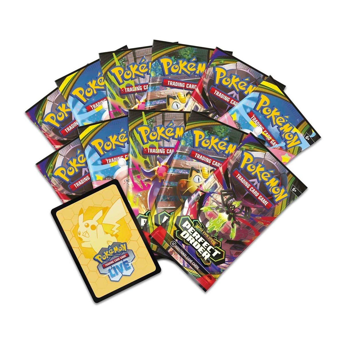 Pokémon TCG: Mega Evolution-Perfect Order Pokémon Center Elite Trainer Box - Image 9