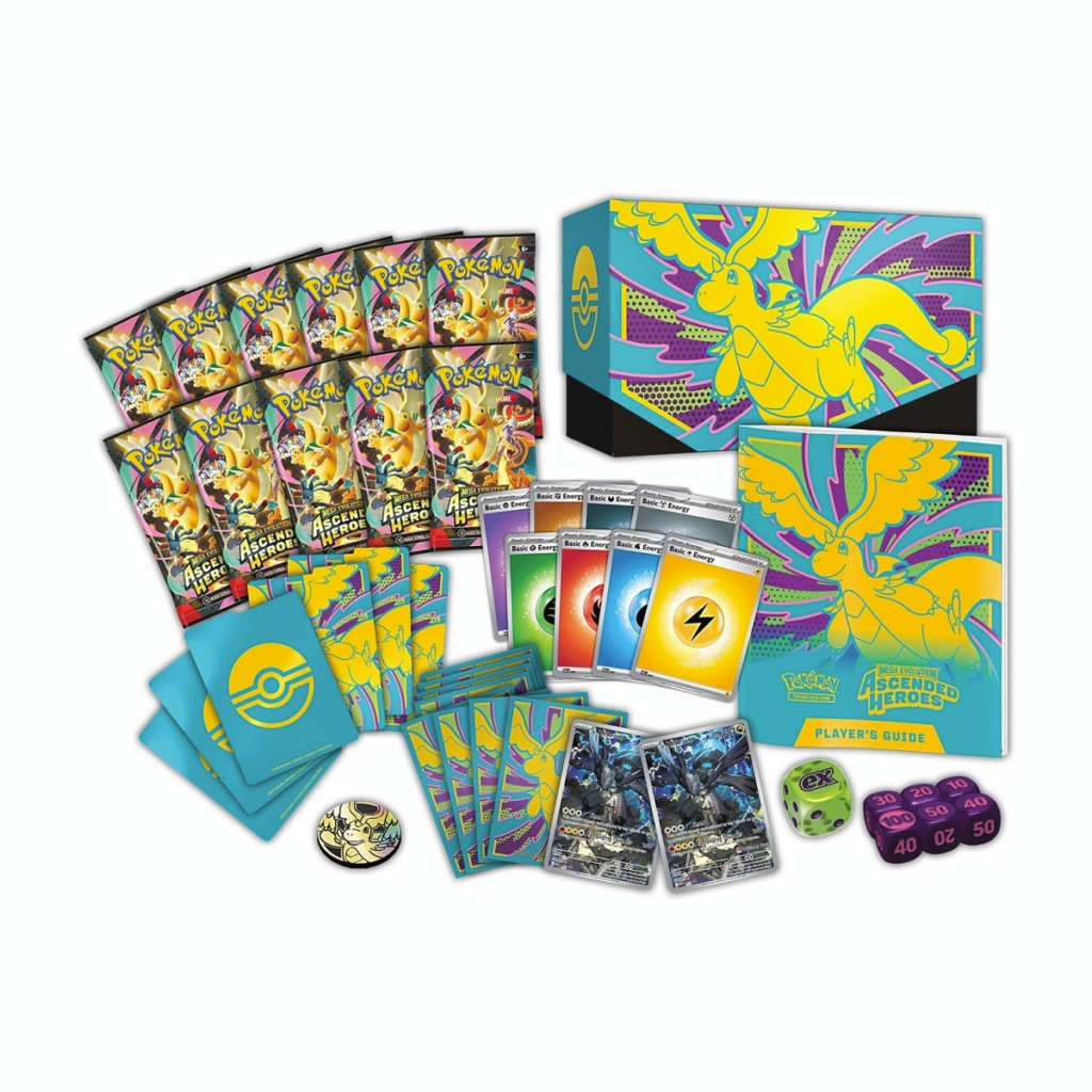 Alternative view of Pokémon TCG: Mega Evolution-Ascended Heroes Pokémon Center Elite Trainer Box