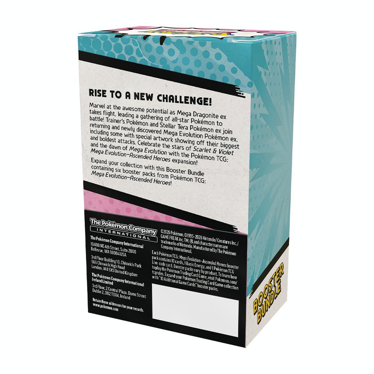 Pokémon TCG: Mega Evolution-Ascended Heroes Booster Bundle (6 Packs) - Image 3